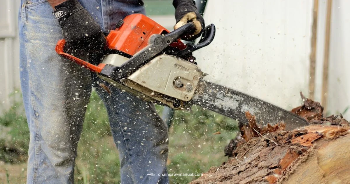 Safe Chainsaw Trenching Safe Chainsaw Trenching - Chainsaw Manual
