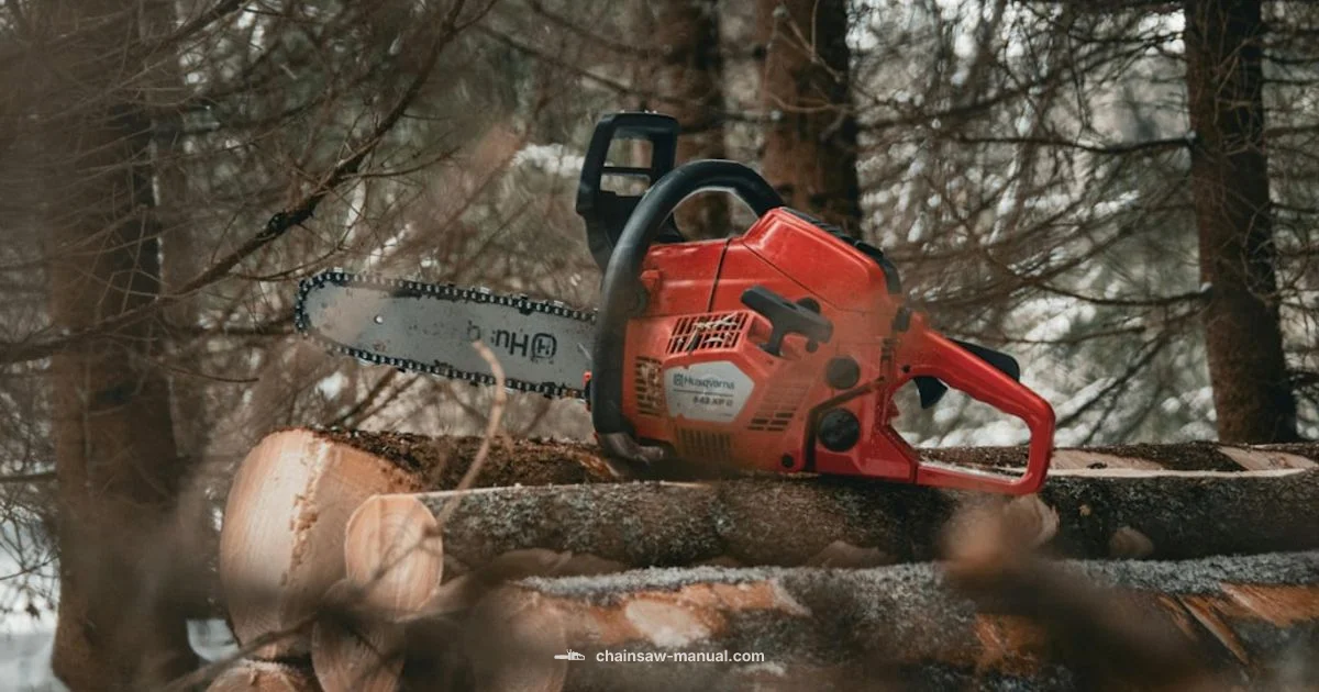 Safe Chainsaw Hold - Chainsaw Manual