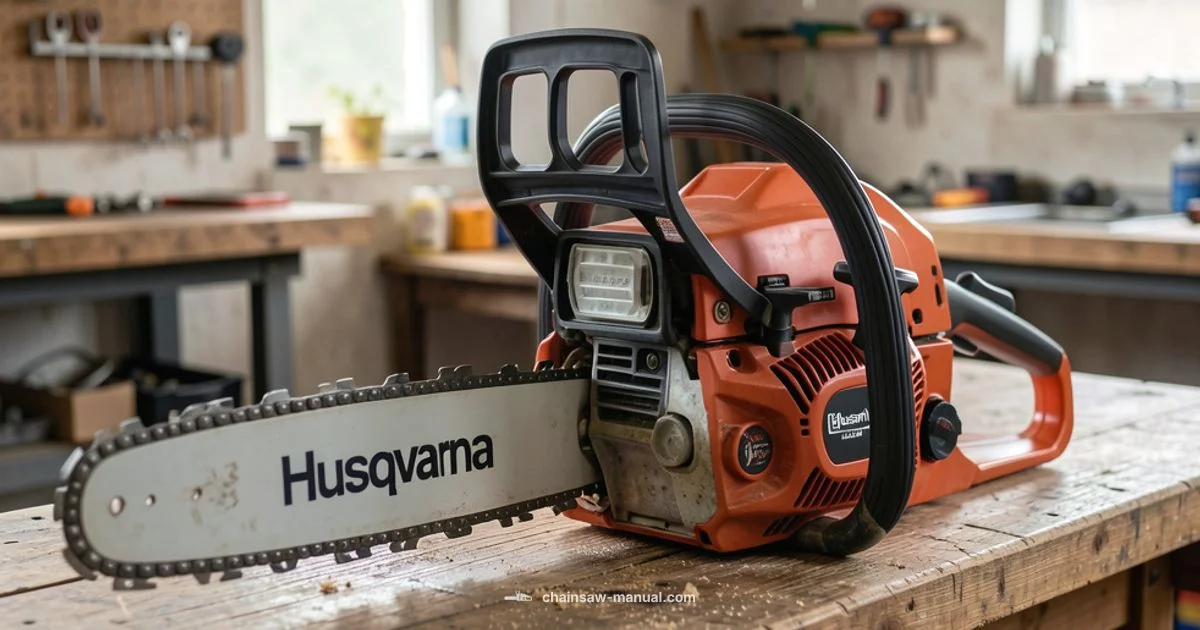 135 Chainsaw Overview - Chainsaw Manual