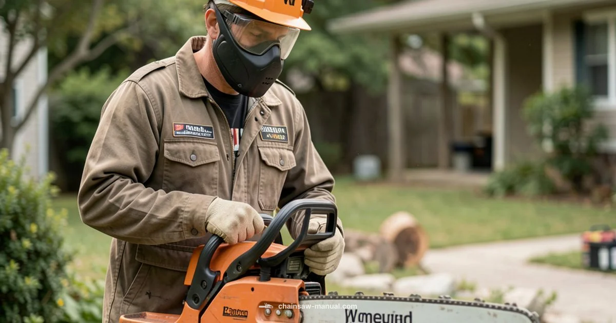 Chainsaw Safety Mindset - Chainsaw Manual