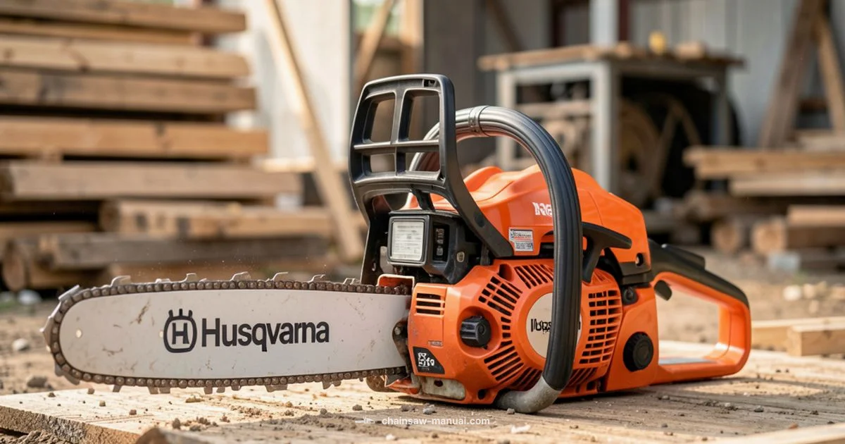 XP 550 Guide - Chainsaw Manual