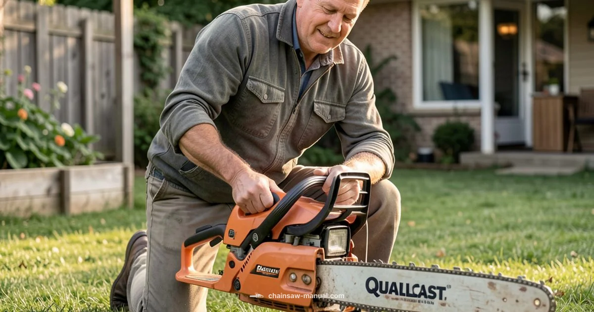 Qualcast Safety Guide - Chainsaw Manual
