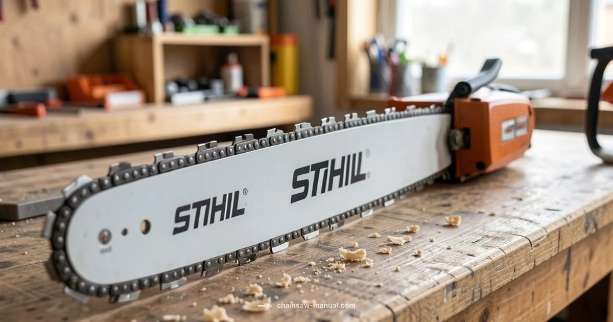 18 Inch STIHL Bar 18 Inch STIHL Bar - Chainsaw Manual