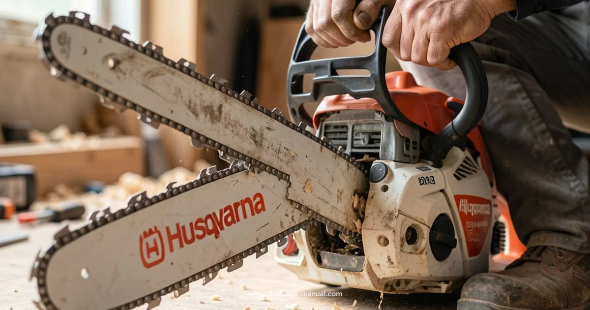 Chain Removal Guide - Chainsaw Manual