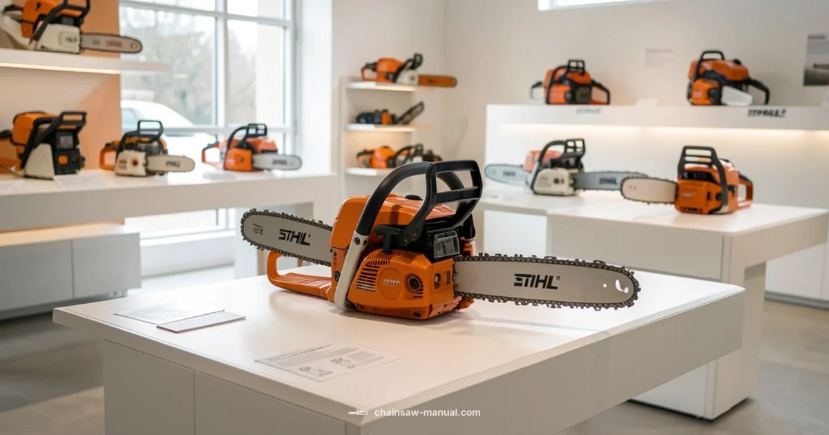 Stihl Model Comparison Chart Stihl Model Comparison Chart - Chainsaw Manual