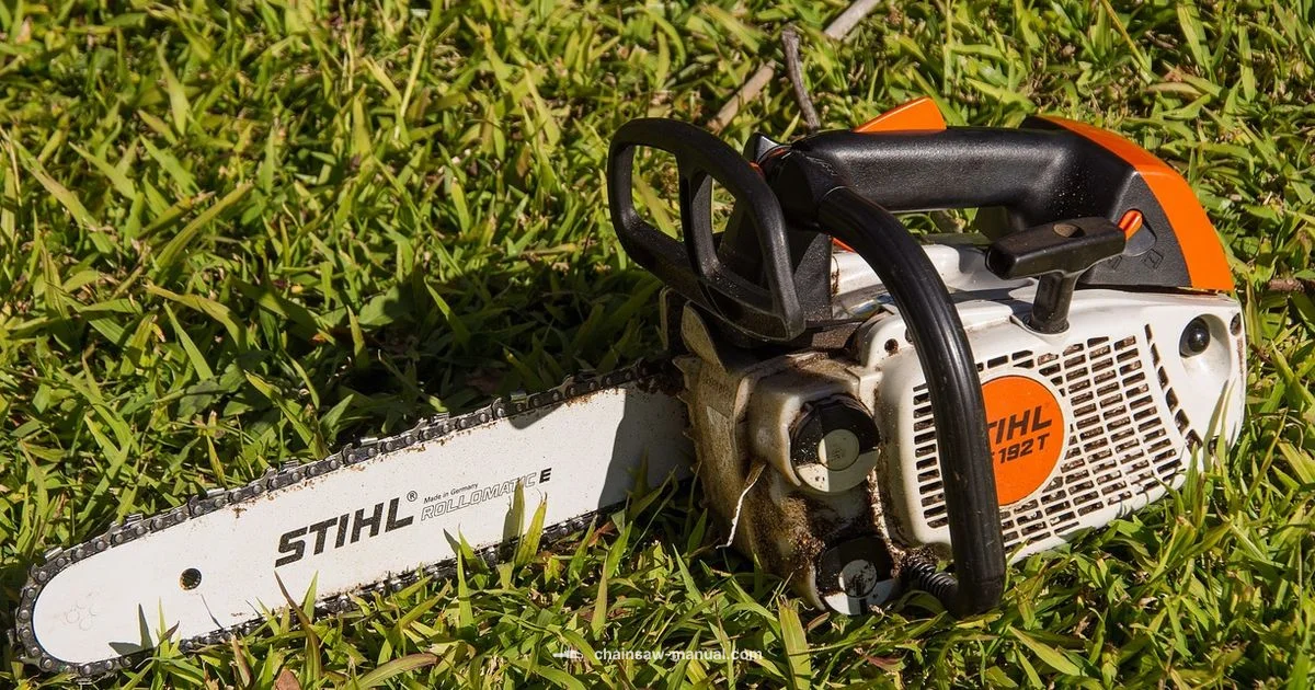 Chain Tension Guide Chain Tension Guide - Chainsaw Manual