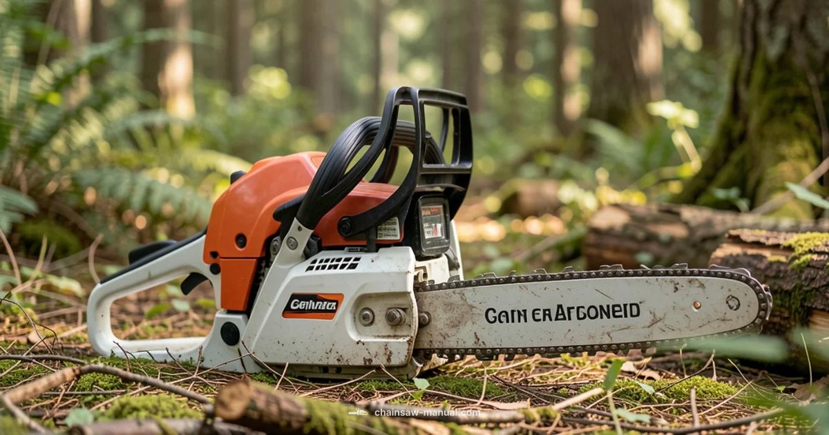 Over Oiling Fix - Chainsaw Manual