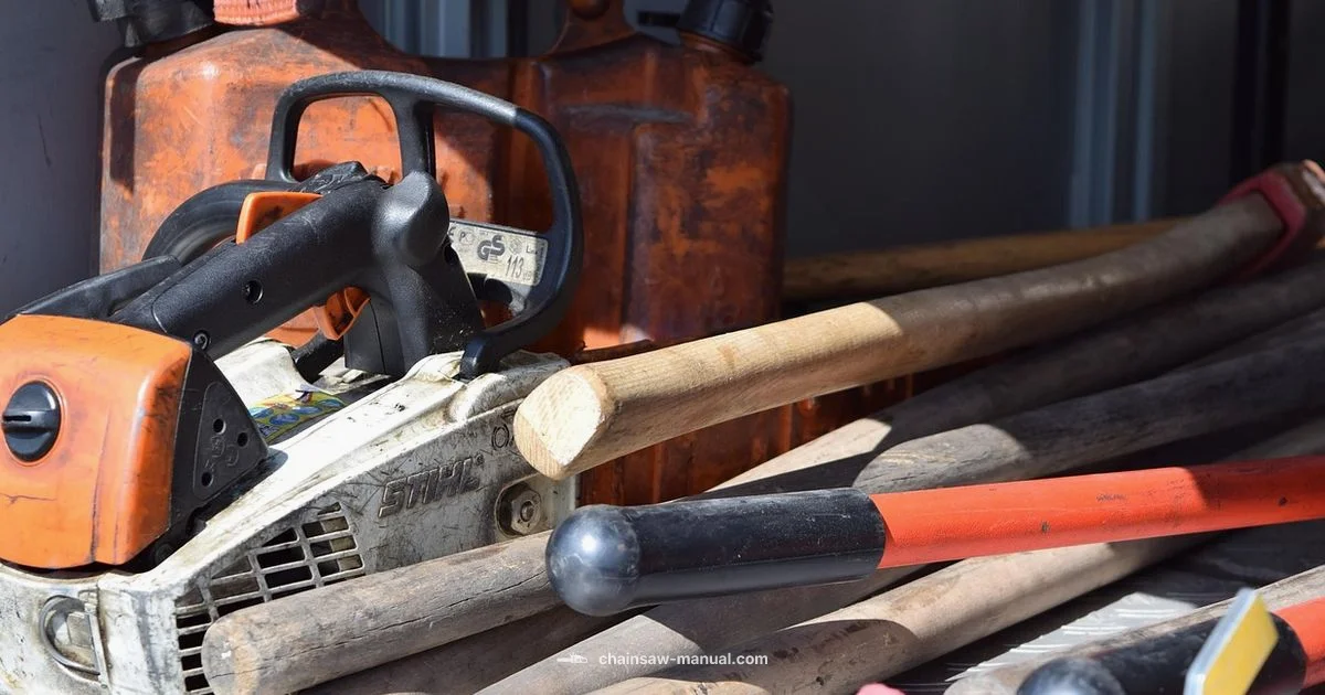 Rent a Chainsaw - Chainsaw Manual