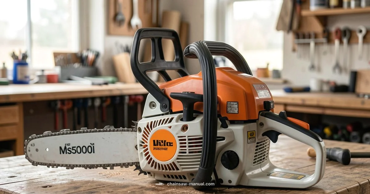 ms500i Chainsaw Overview ms500i Chainsaw Overview - Chainsaw Manual