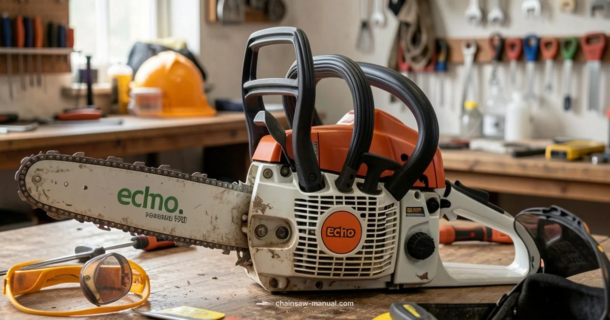 Echo 590 Guide Echo 590 Guide - Chainsaw Manual