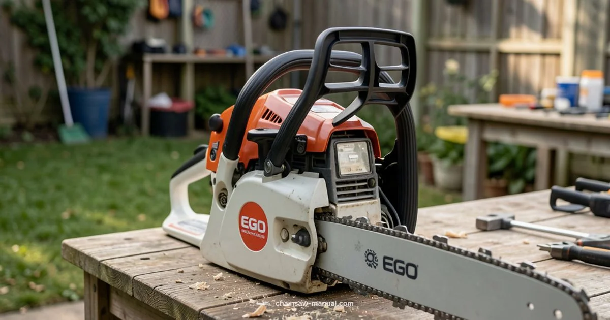 Top Ego Chainsaws - Chainsaw Manual