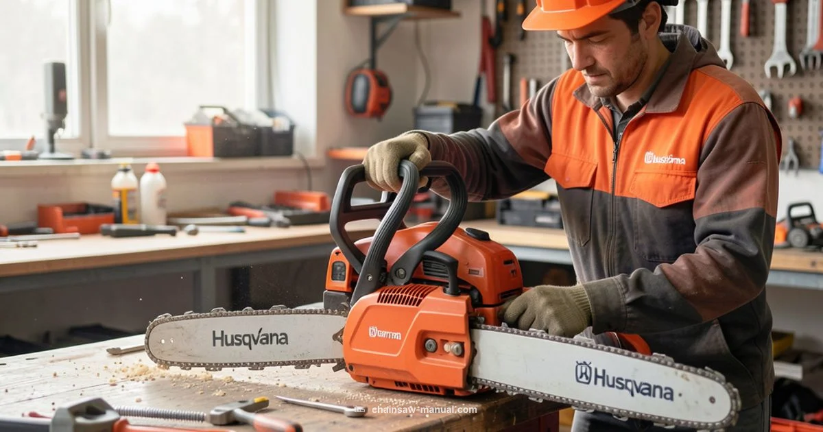 20-Inch Husqvarna Guide - Chainsaw Manual