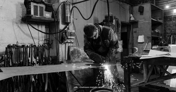 Chain Brake Safety - Chainsaw Manual