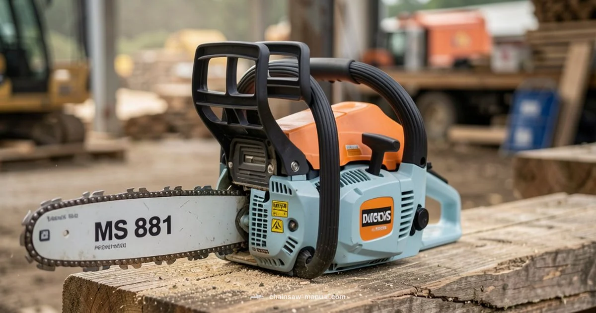 MS 881 Guide MS 881 Guide - Chainsaw Manual
