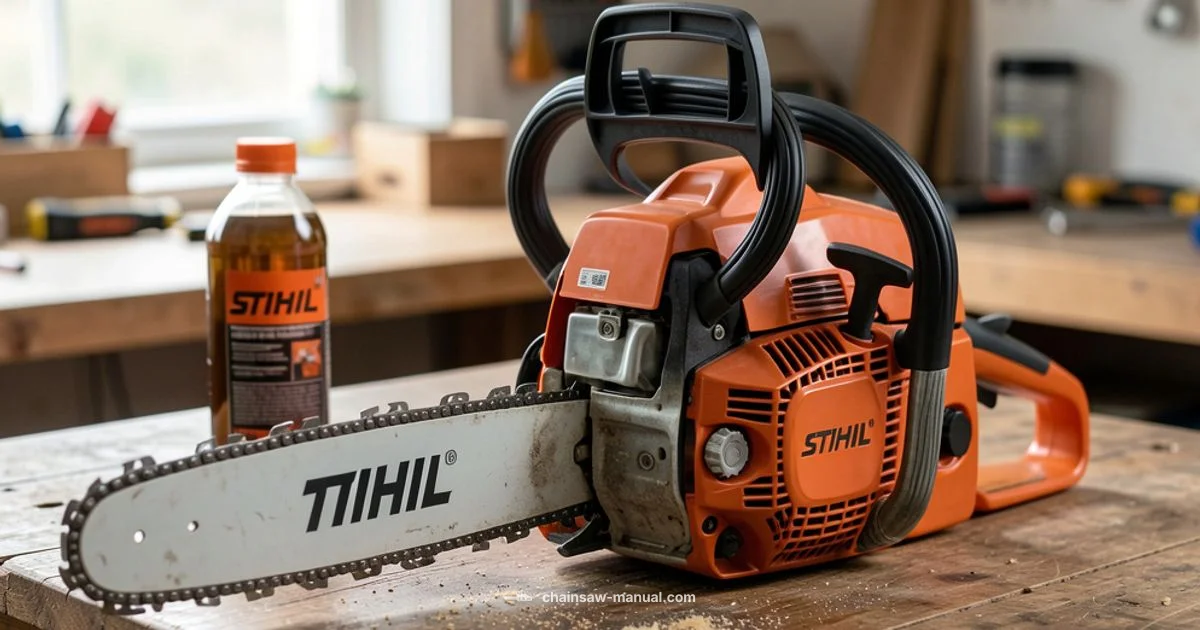 Bar Oil Essentials - Chainsaw Manual