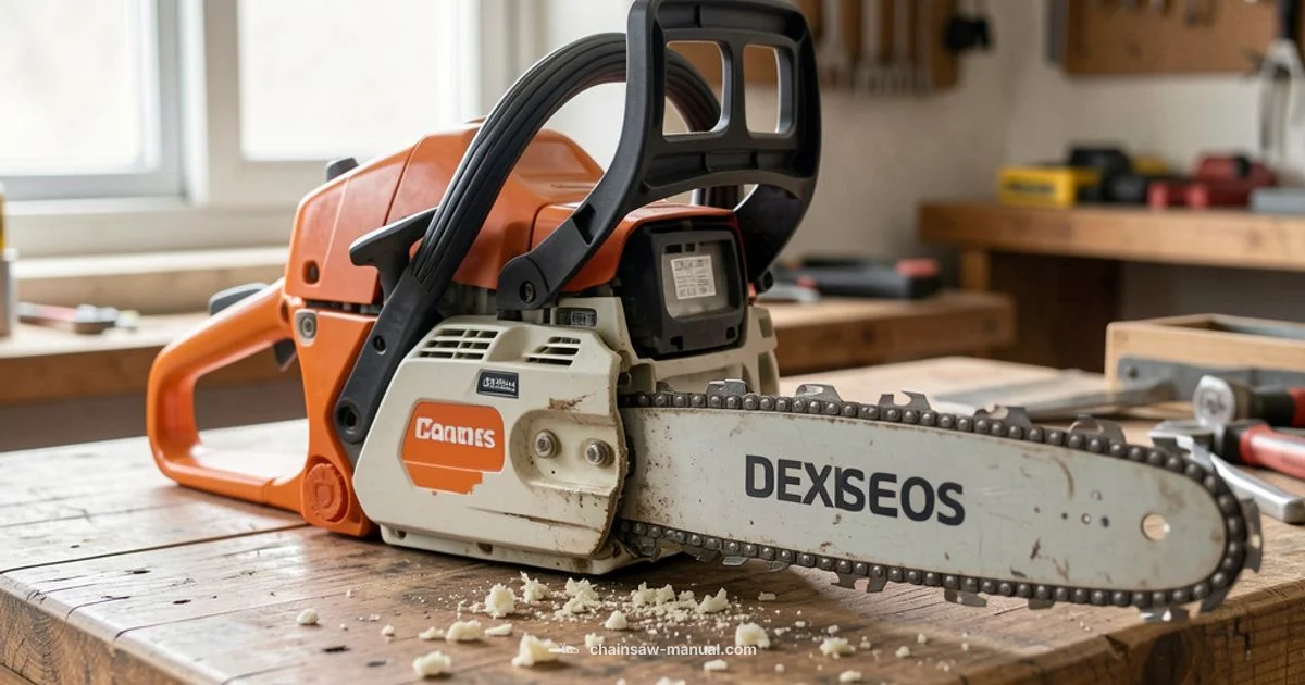 Broken Chainsaw Chain - Chainsaw Manual