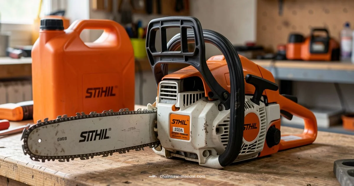 Fuel Mix Basics - Chainsaw Manual