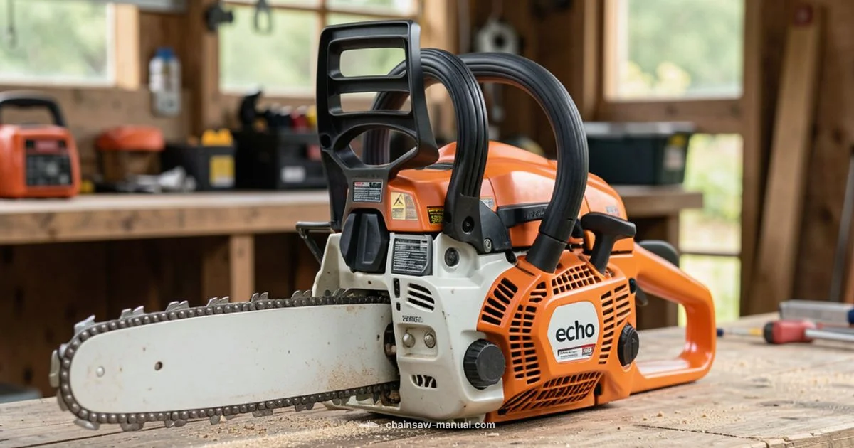 Echo Chainsaw Setup Echo Chainsaw Setup - Chainsaw Manual