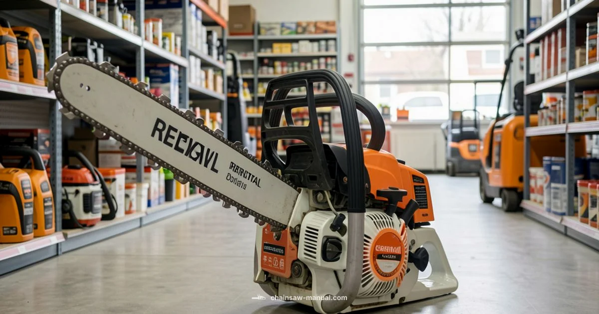 Chainsaw Hire - Chainsaw Manual