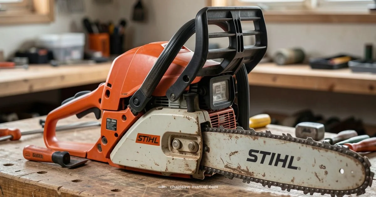 Classic STIHL 038 - Chainsaw Manual