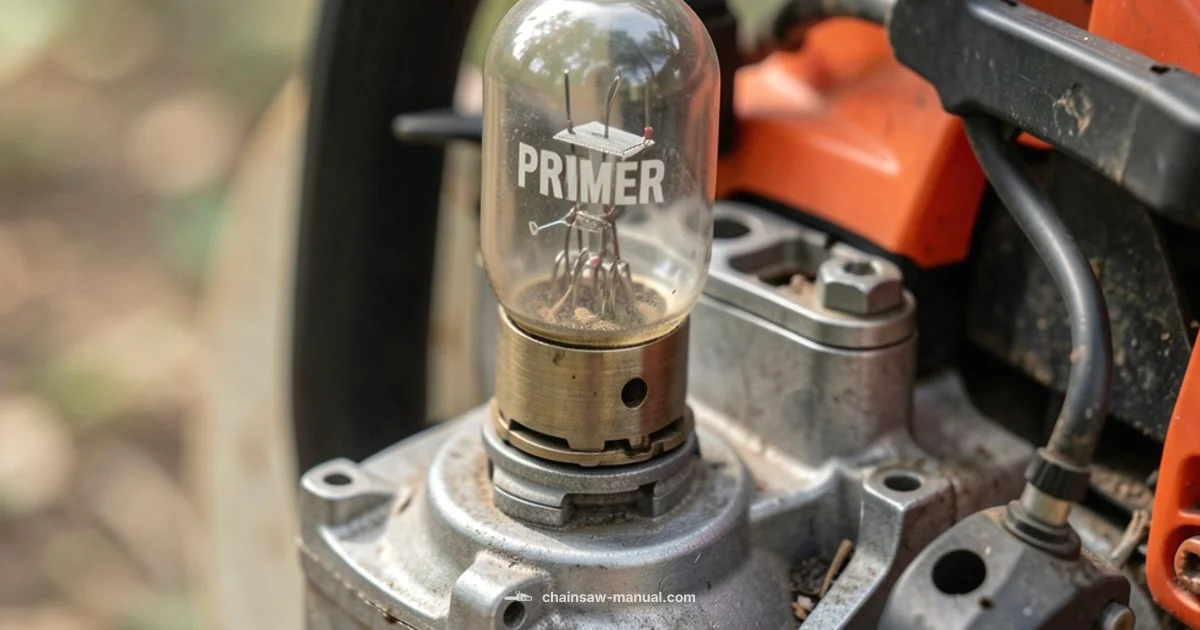 Primer Bulb Guide - Chainsaw Manual