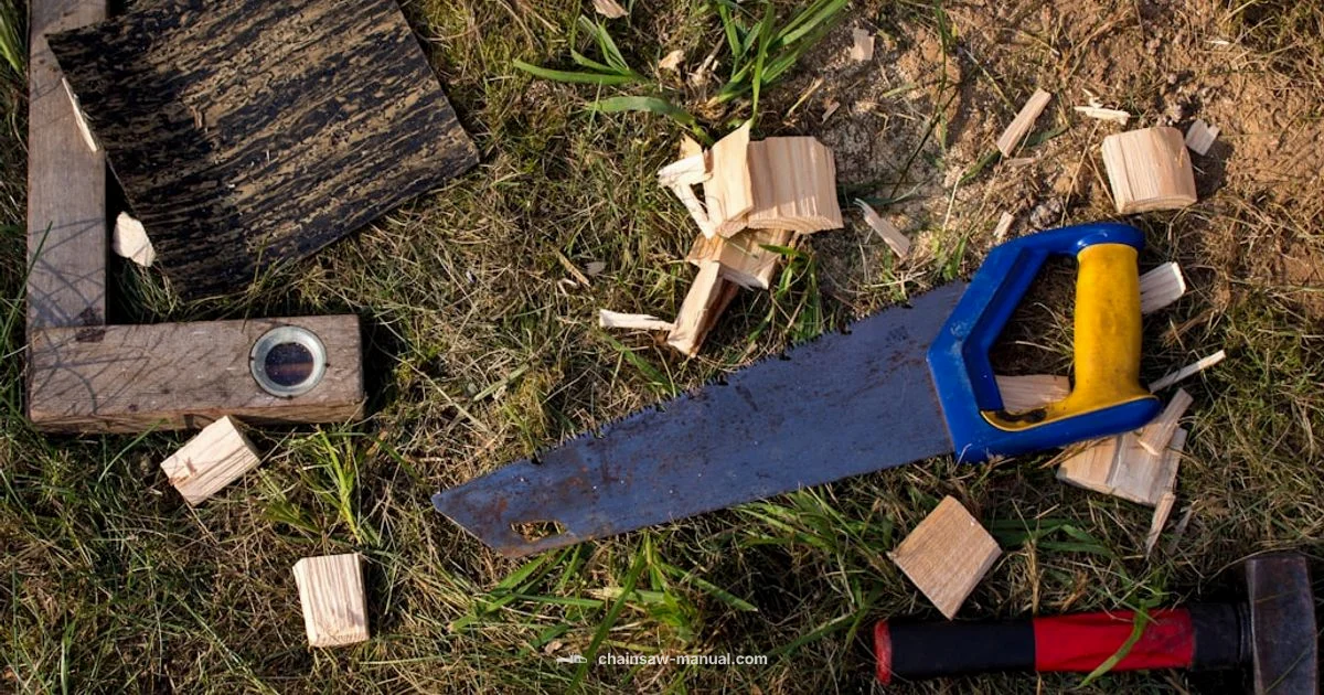 Safe Chainsaw Start - Chainsaw Manual