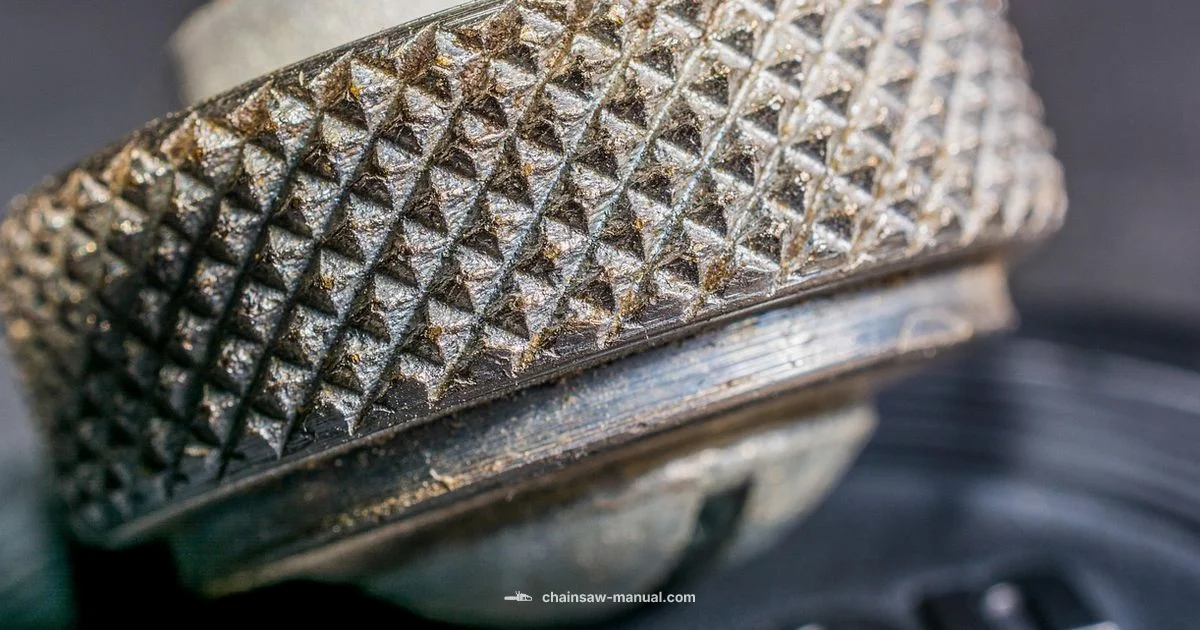 Idle Screw Guide - Chainsaw Manual